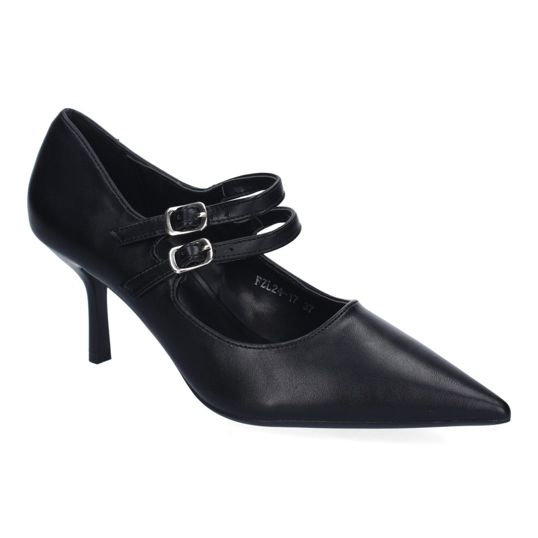 Zapatos de Tacón Negro Atemporales Mujer