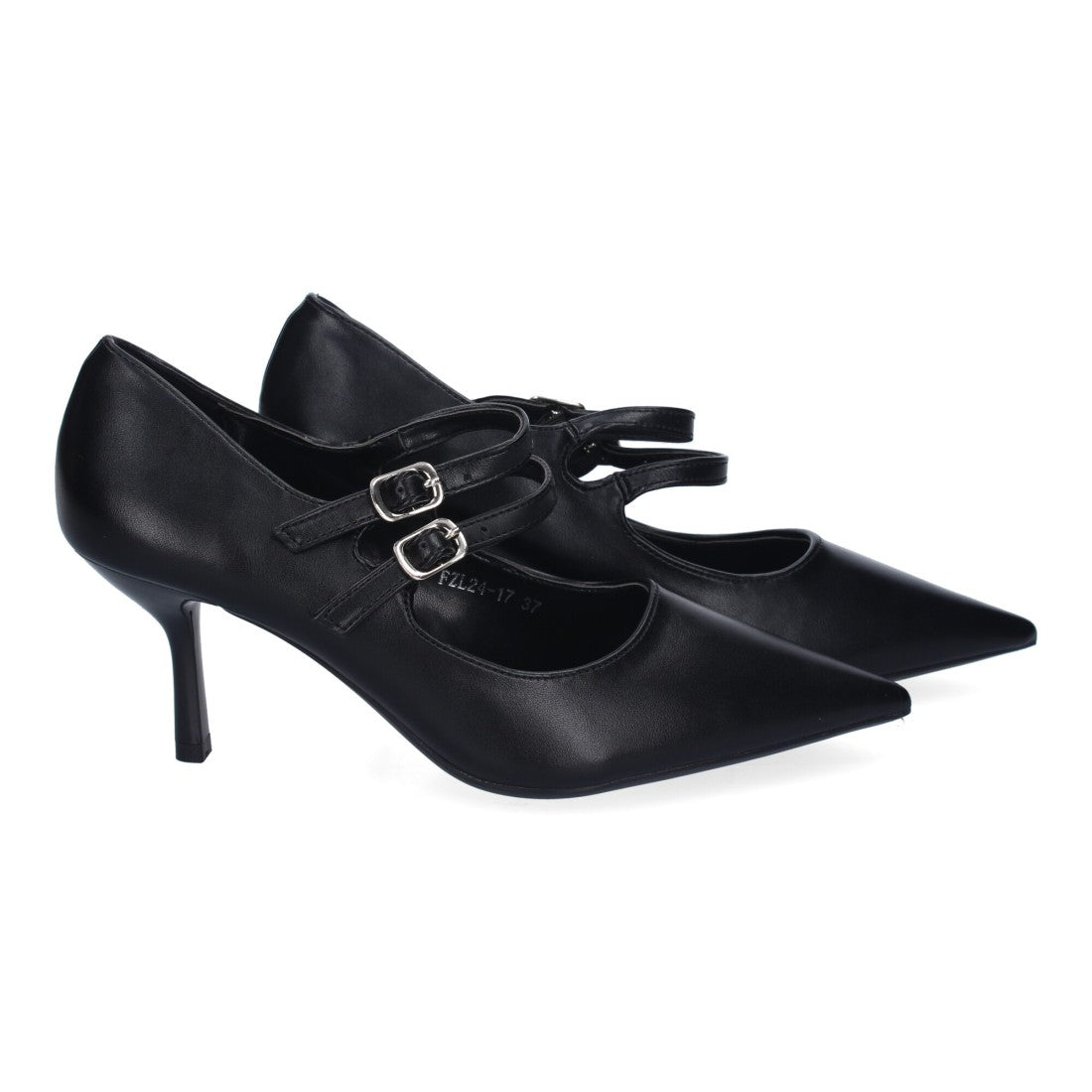 Zapatos de Tacón Negro Atemporales Mujer