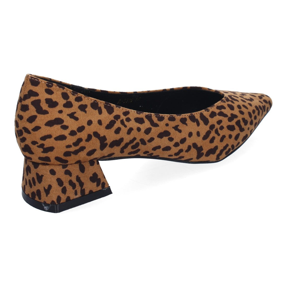 Zapatos de Tacón Estampado Leopardo Mujer