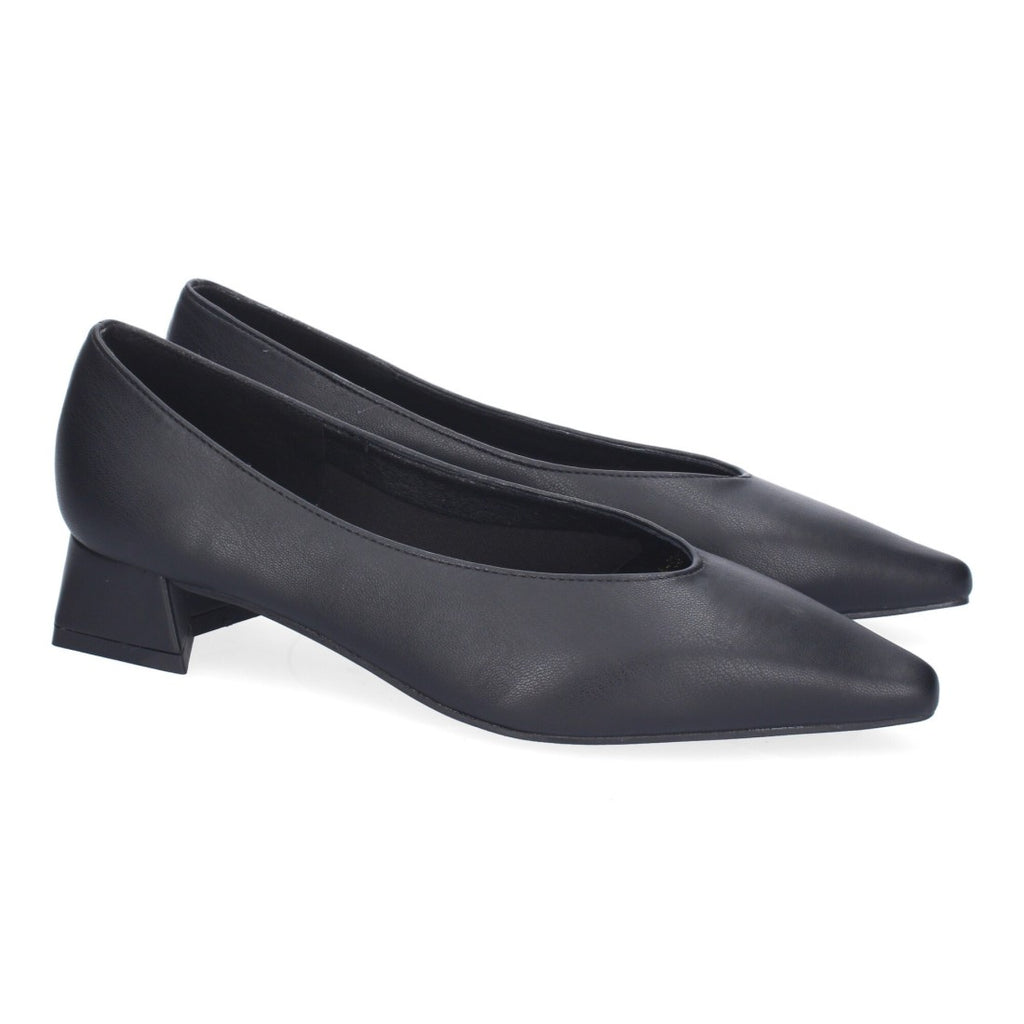 Zapatos de Tacón Negro Elegantes Mujer