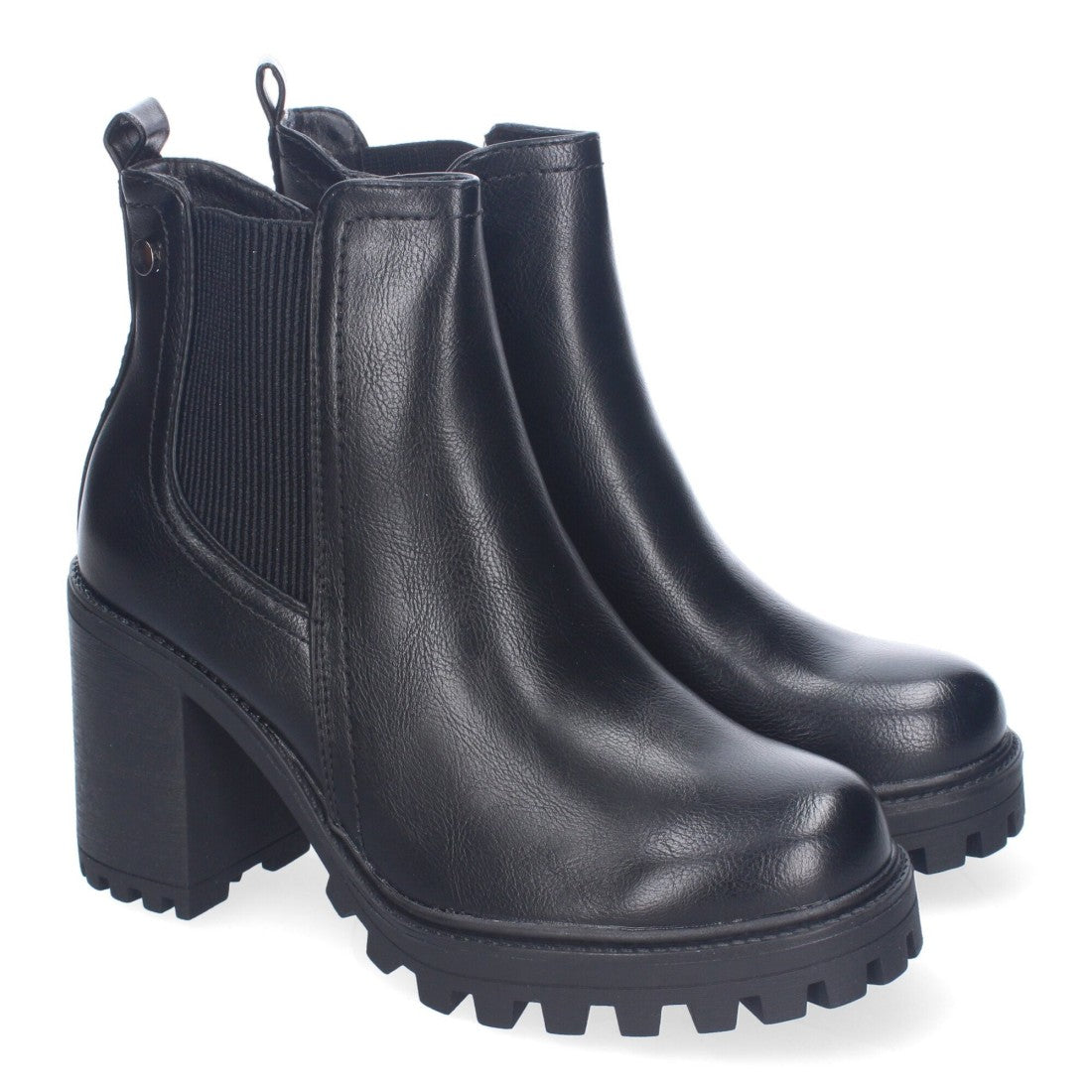 Botas Beige Elegantes con Tacón