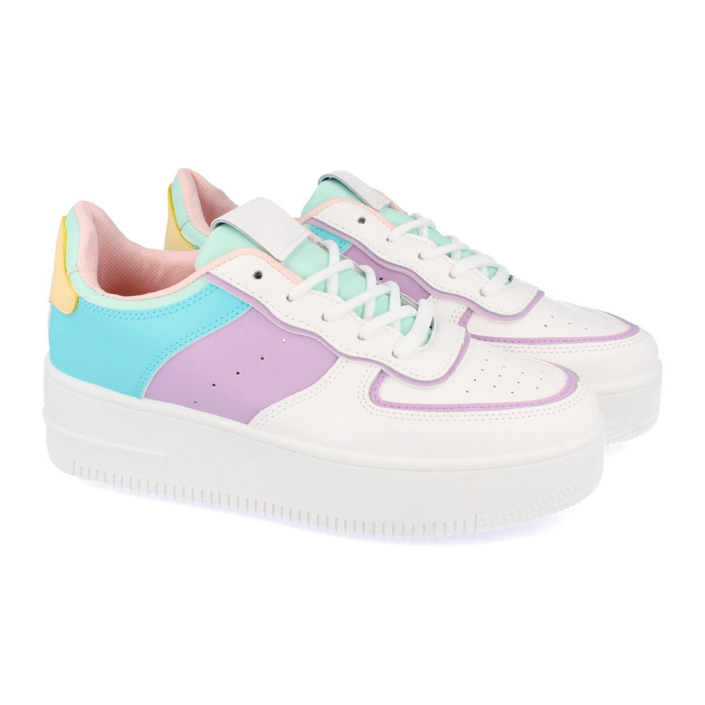Zapatillas Lila Plataforma - Dulzura Elevada