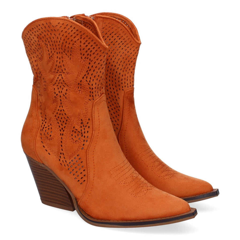 Botines Elegantes - Naranja