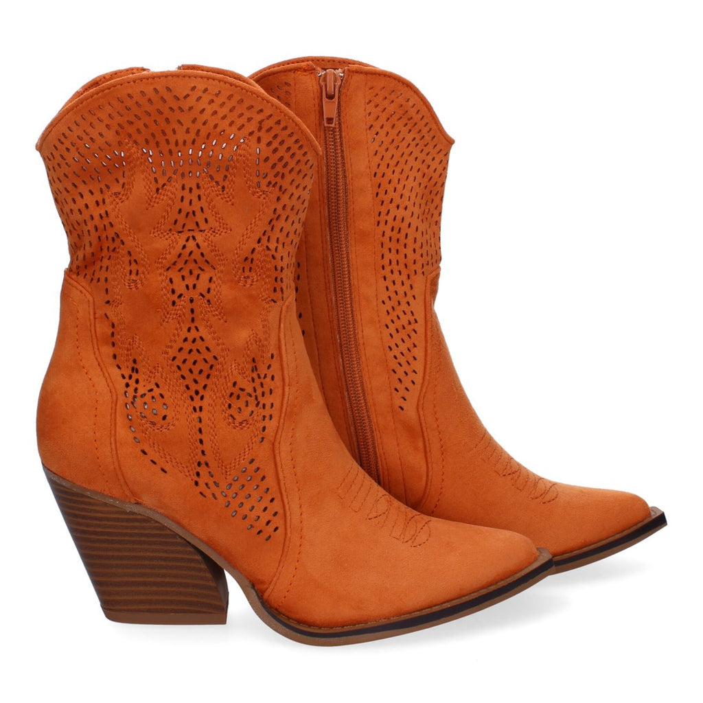 Botines Elegantes - Naranja