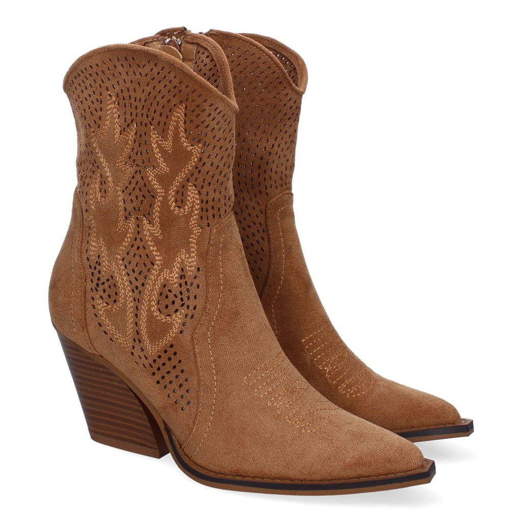 Botines Elegantes - Camel