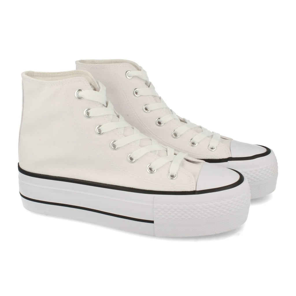 Zapatillas Blancas Mujer - Pureza Luminosa Moderna