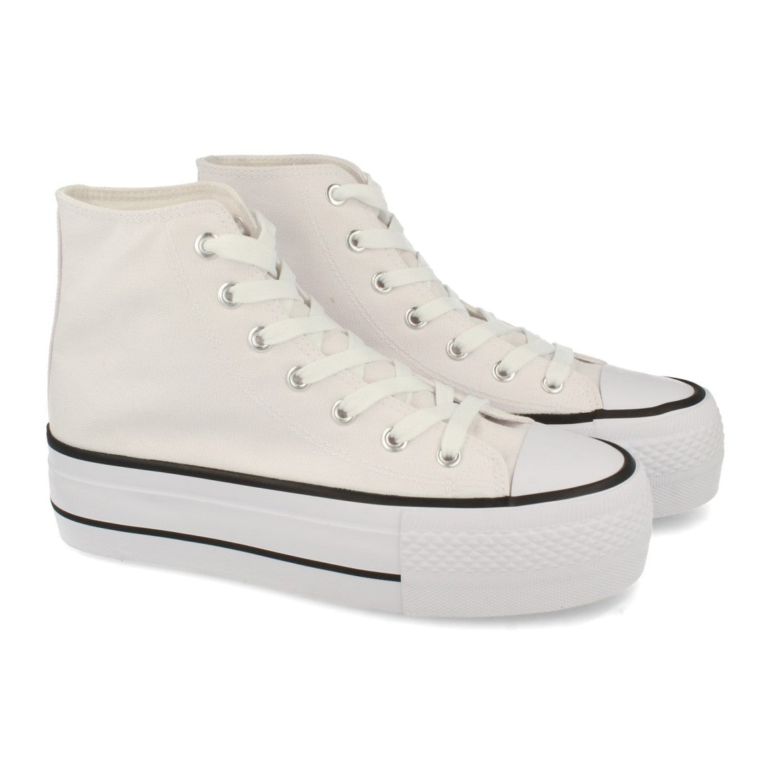 Zapatillas Blancas Mujer - Pureza Luminosa Moderna