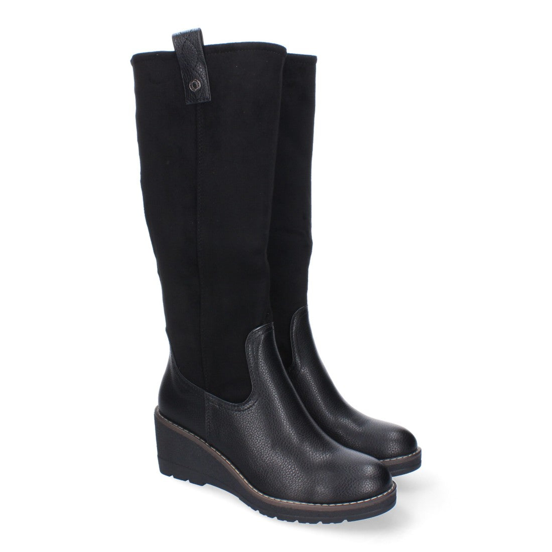 Botas Altas Elegantes - Negro