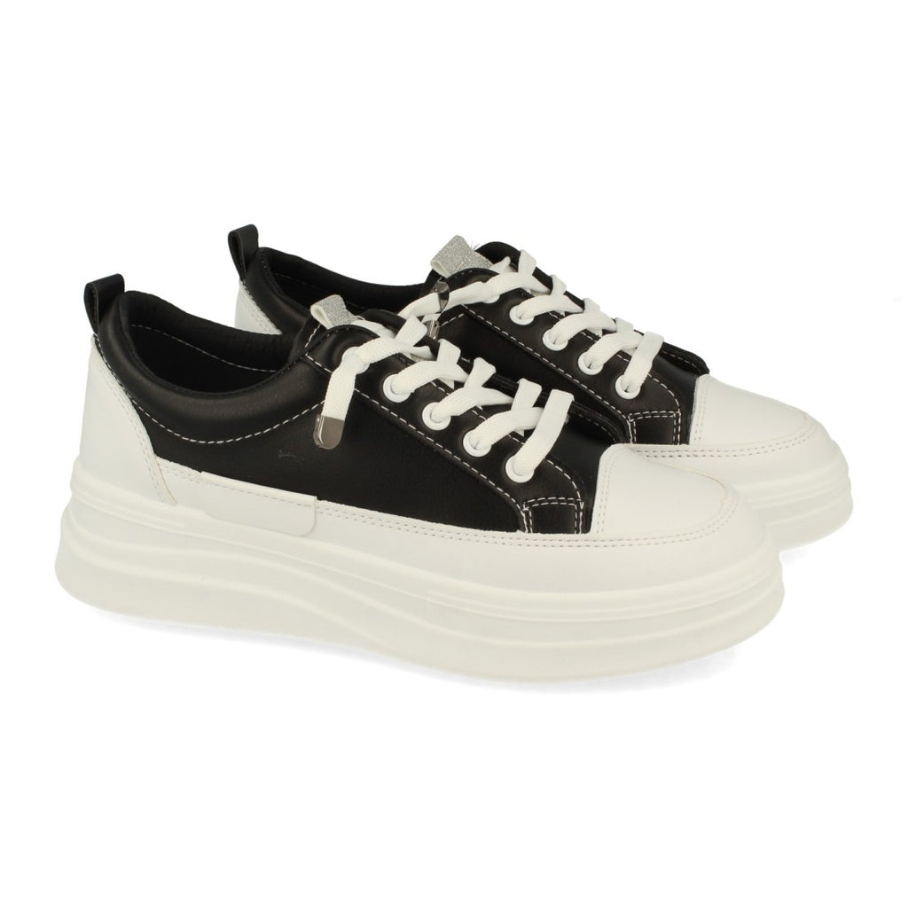 Zapatillas Negras Mujer - Poder Contemporáneo Urbano