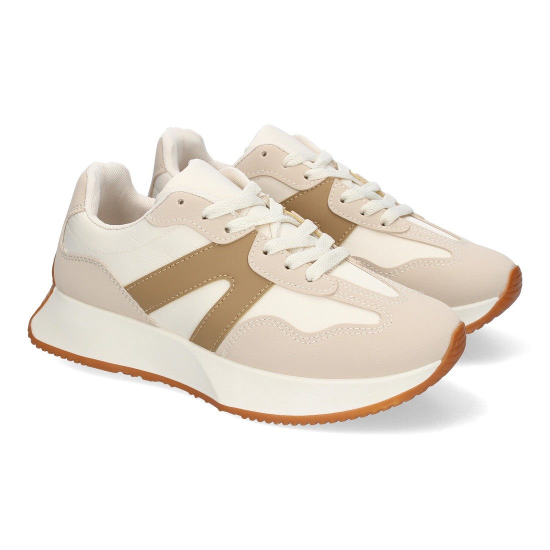 Zapatillas Beige Deportivas - Neutralidad Activa