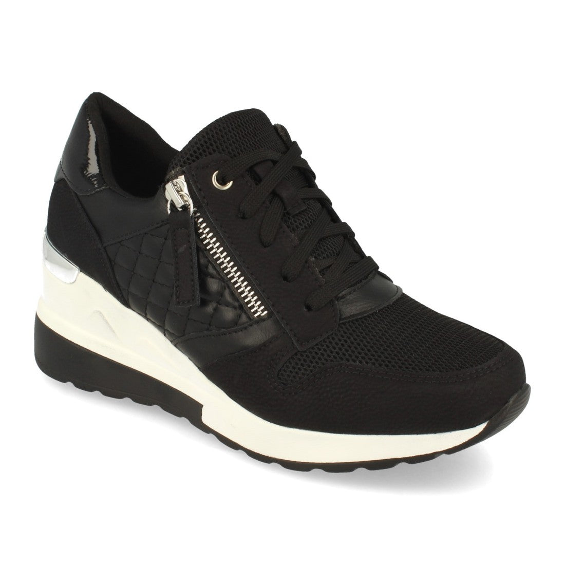 Zapatillas Negras Urbanas - Sofisticación Moderna