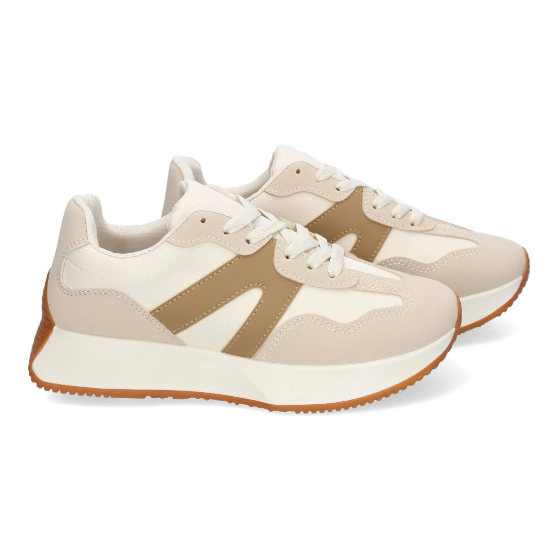 Zapatillas Beige Deportivas - Neutralidad Activa