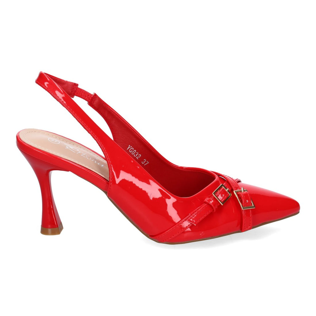 Pumps Rojo Elegantes