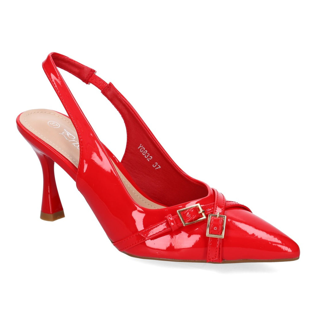 Pumps Rojo Elegantes