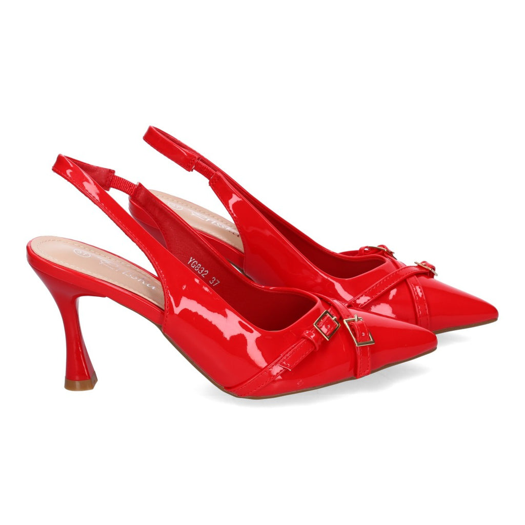 Pumps Rojo Elegantes