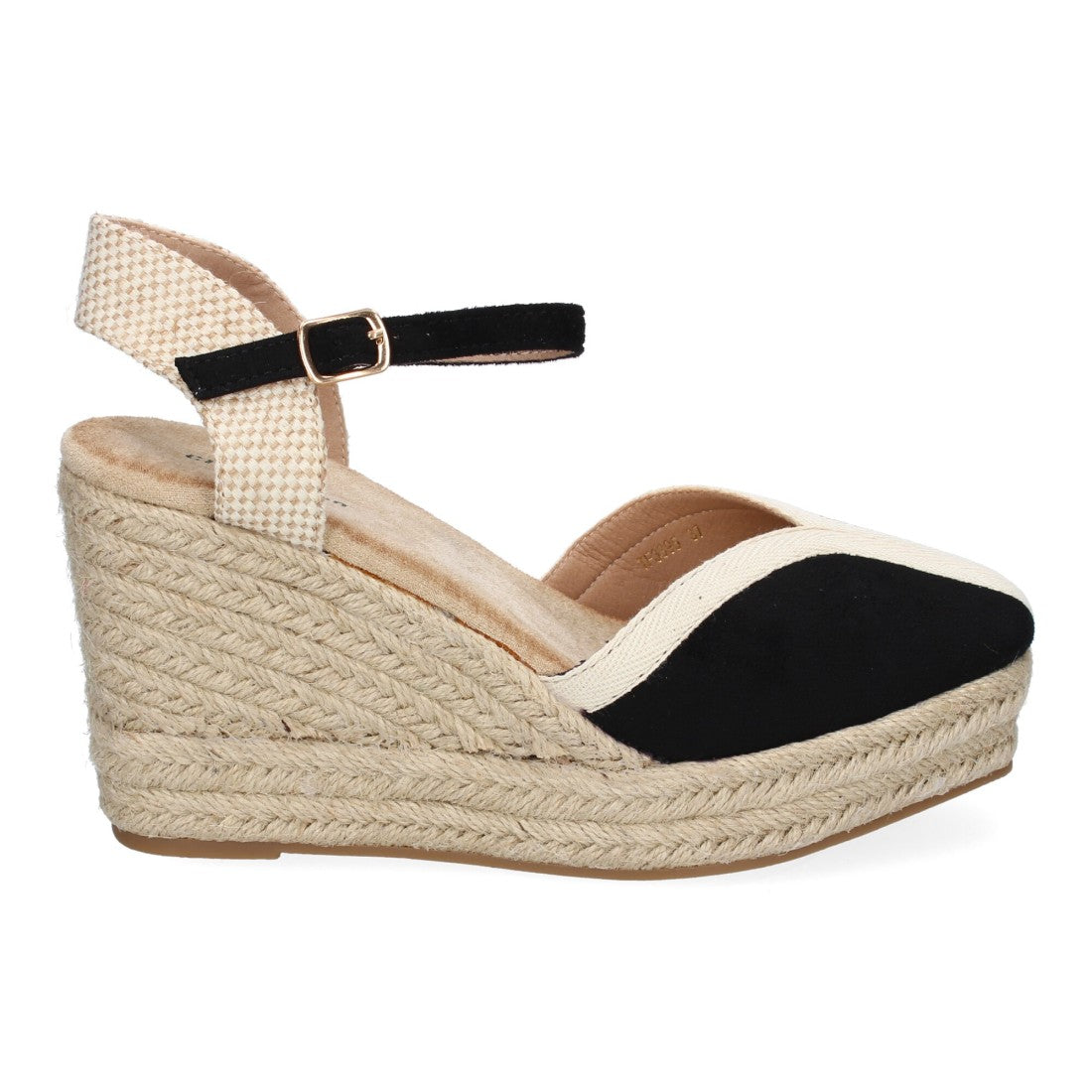 Sandalias Negras Mujer Estilo Valenciana Punta Cerrada Elegantes