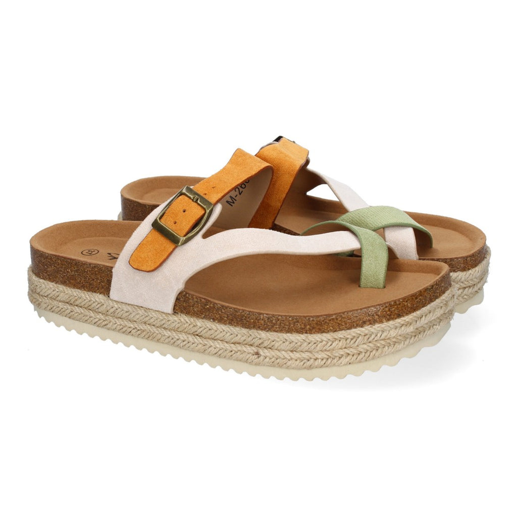 Sandalias Verdes Mujer Elegantes Verano