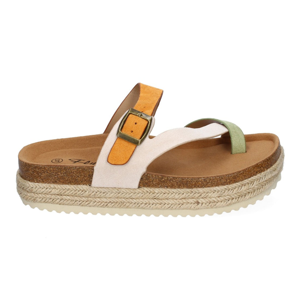 Sandalias Verdes Mujer Elegantes Verano