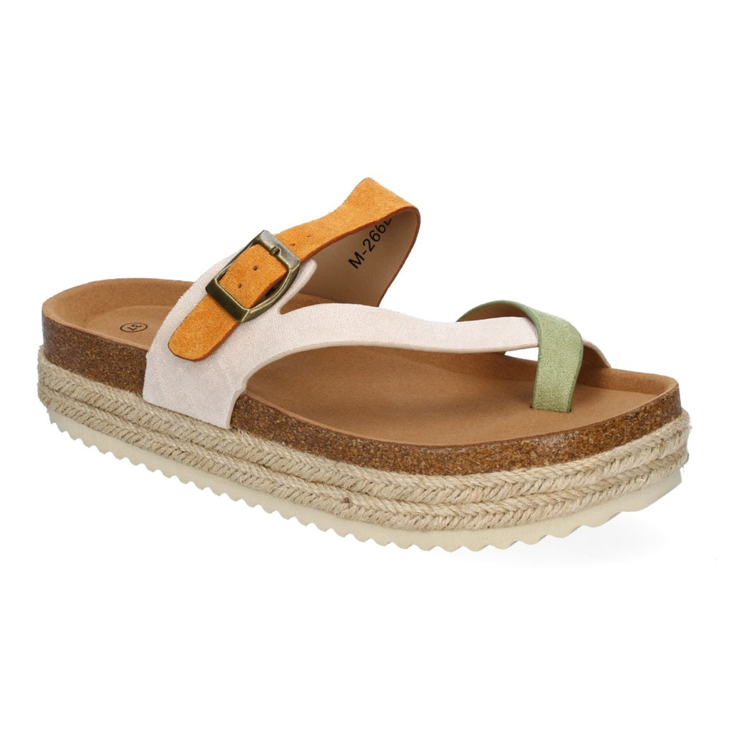 Sandalias Verdes Mujer Elegantes Verano