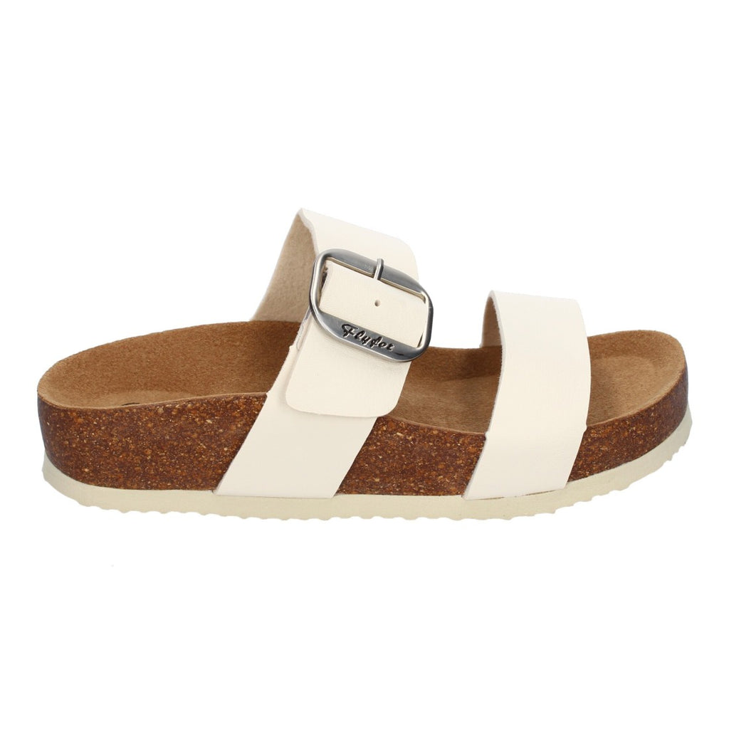 Sandalias Beige Mujer Cuña Bio Plantilla Anatómica Estilo Esclava Elegantes