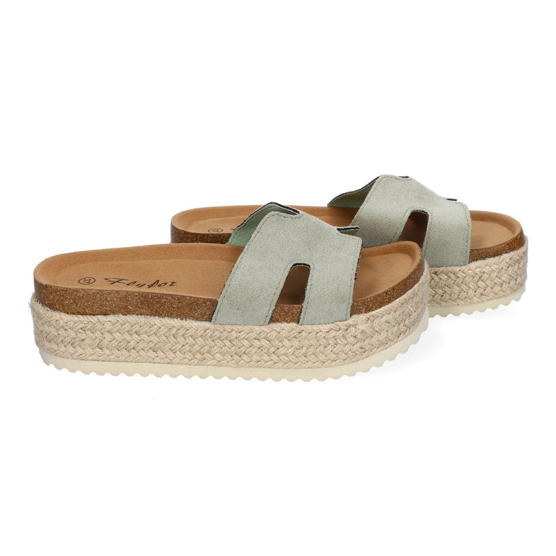Sandalias Verdes Mujer Elegantes Verano