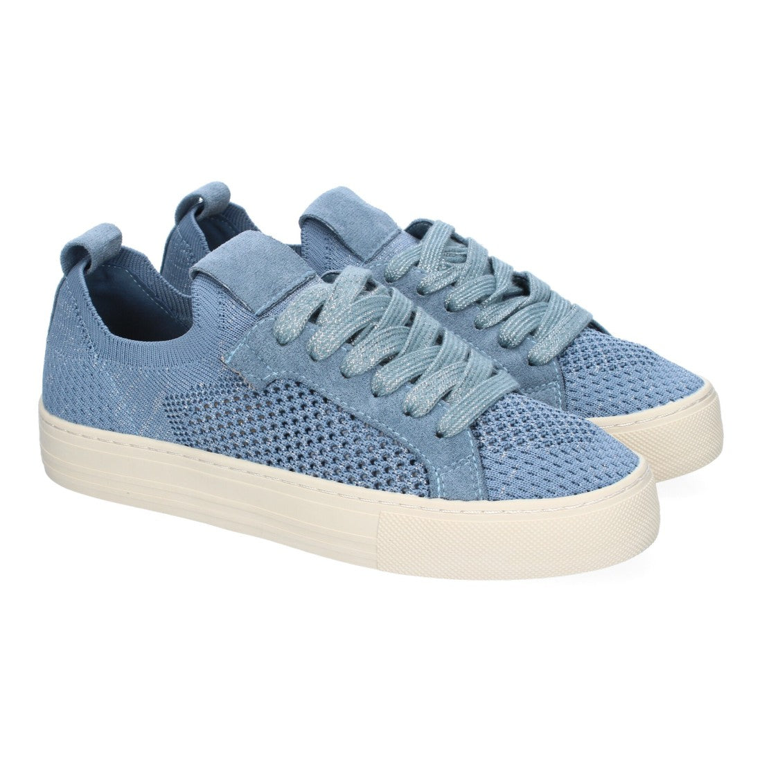 Zapatillas Azules Mujer - Serenidad Fresca Contemporánea