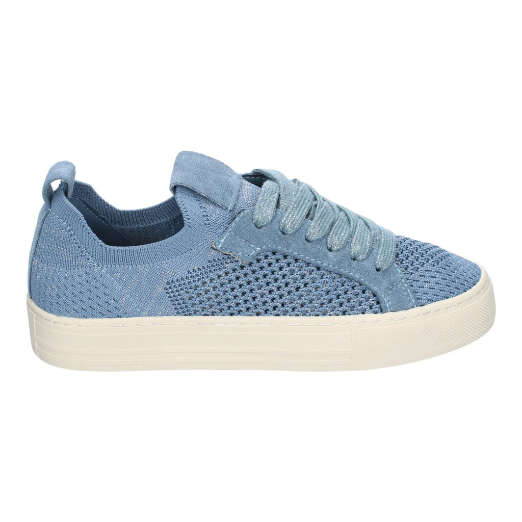 Zapatillas Azules Mujer - Serenidad Fresca Contemporánea