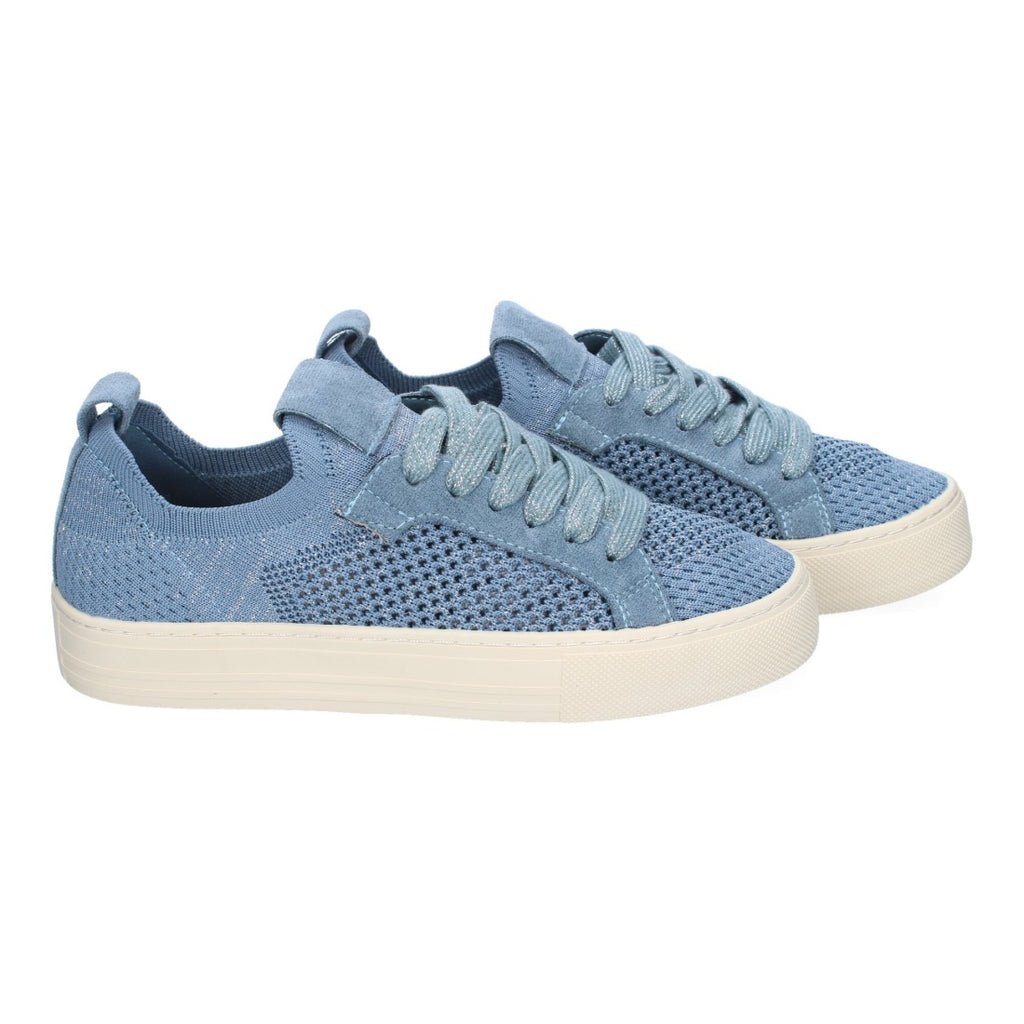 Zapatillas Azules Mujer - Serenidad Fresca Contemporánea