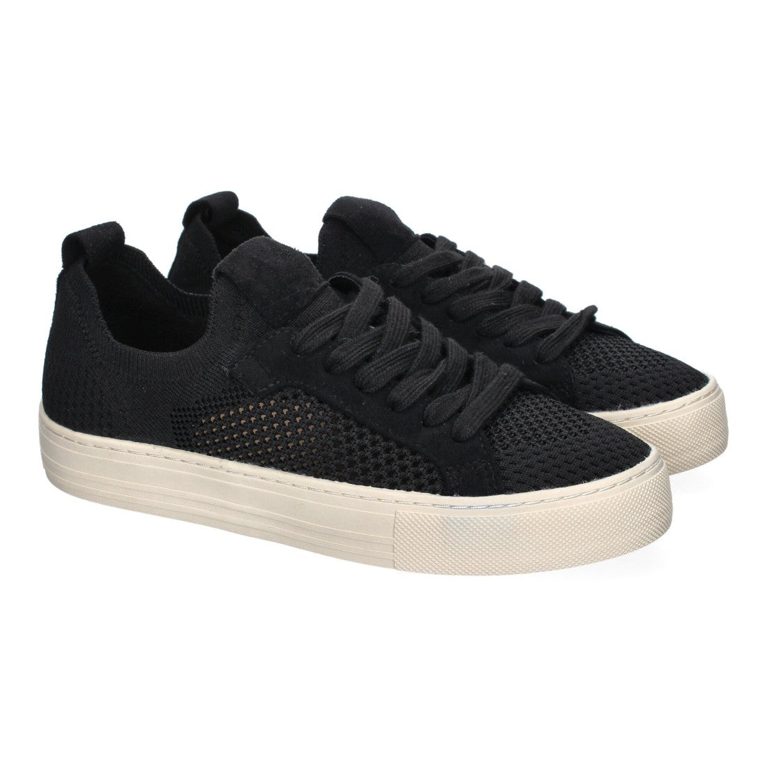 Schwarze Damen-Sneaker | Premium-Sportdesign
