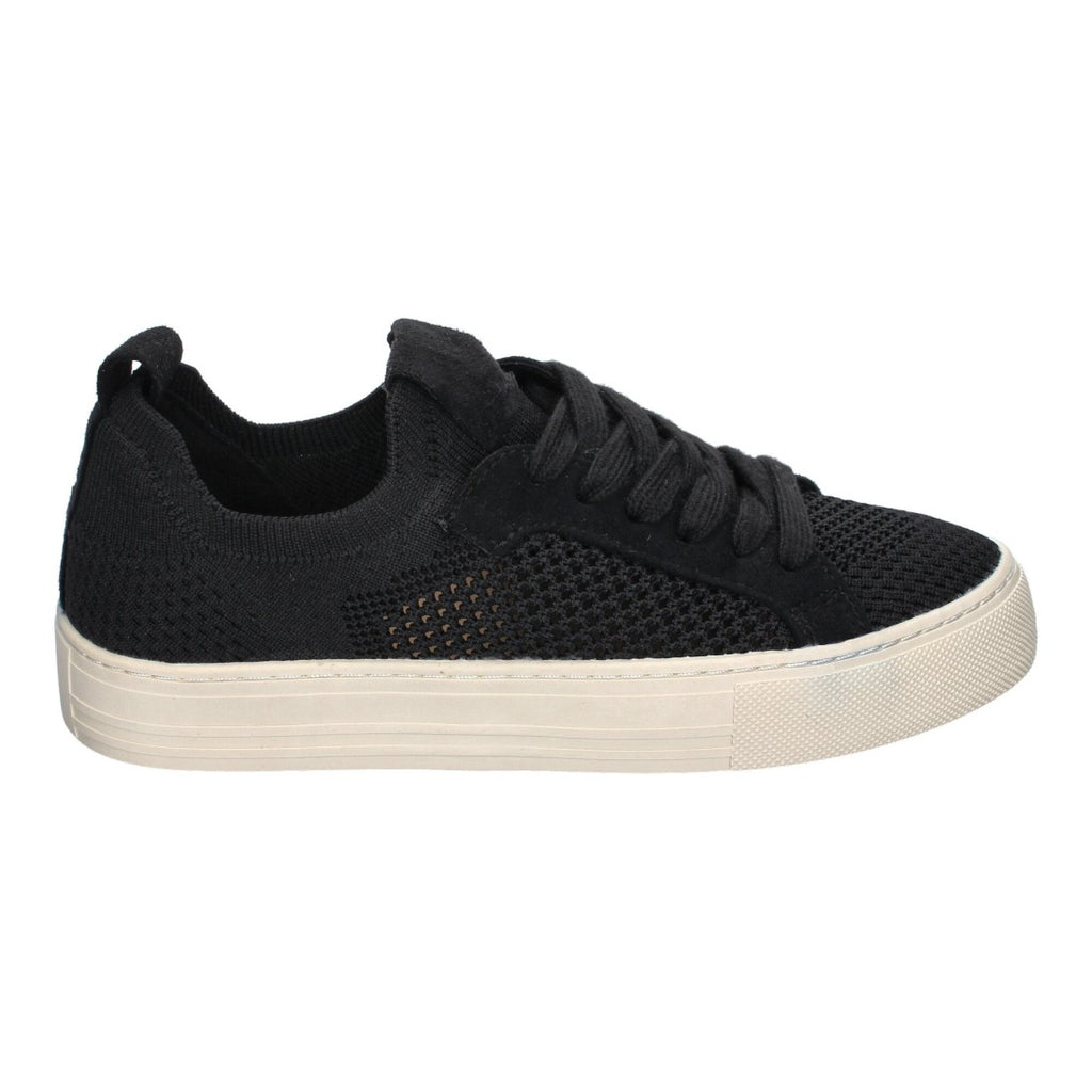 Schwarze Damen-Sneaker | Premium-Sportdesign