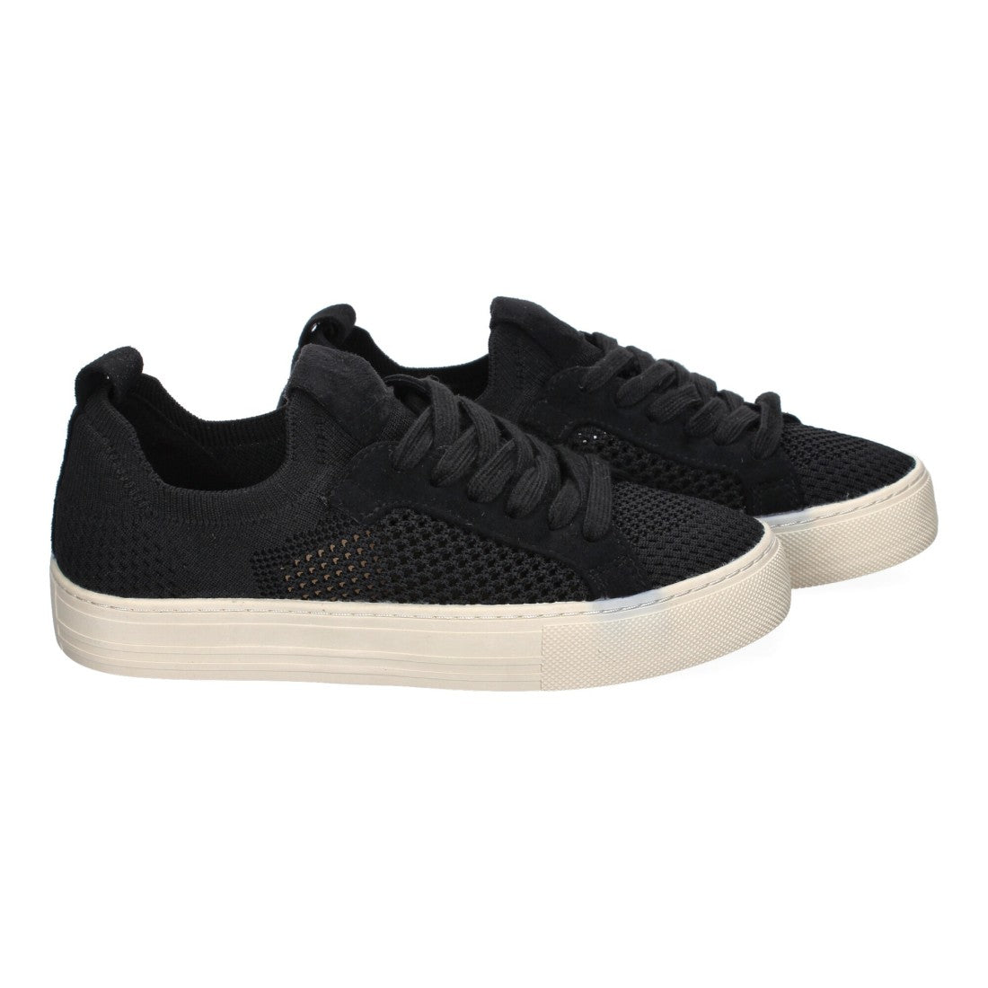 Schwarze Damen-Sneaker | Premium-Sportdesign