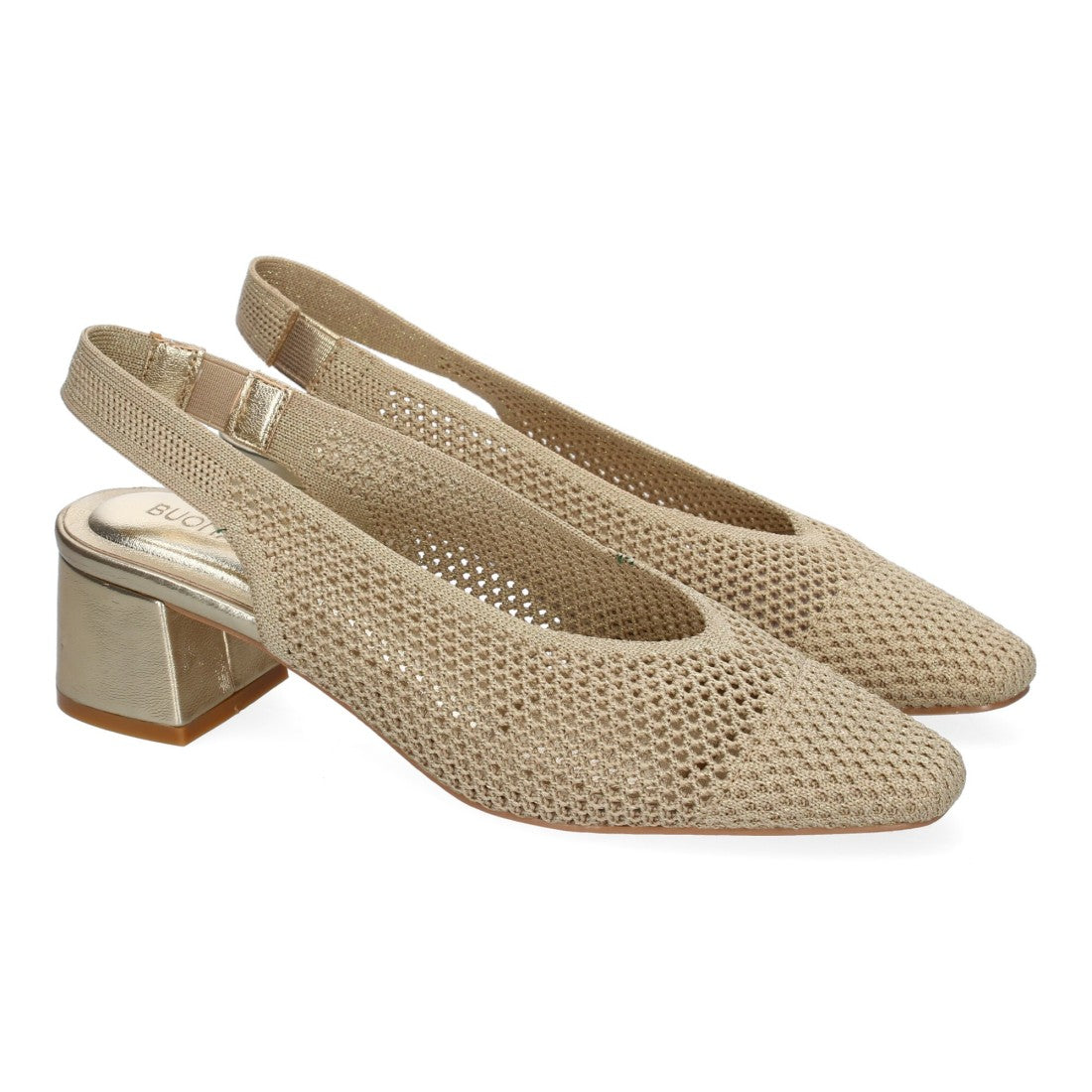 Pumps Oro Deslumbrantes