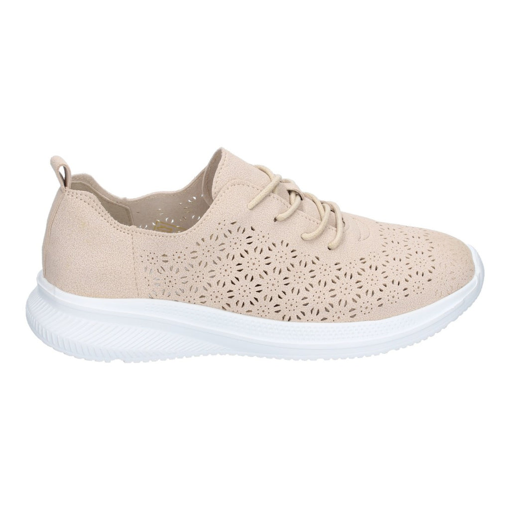 Zapatillas Beige Deportivas - Sofisticación Natural