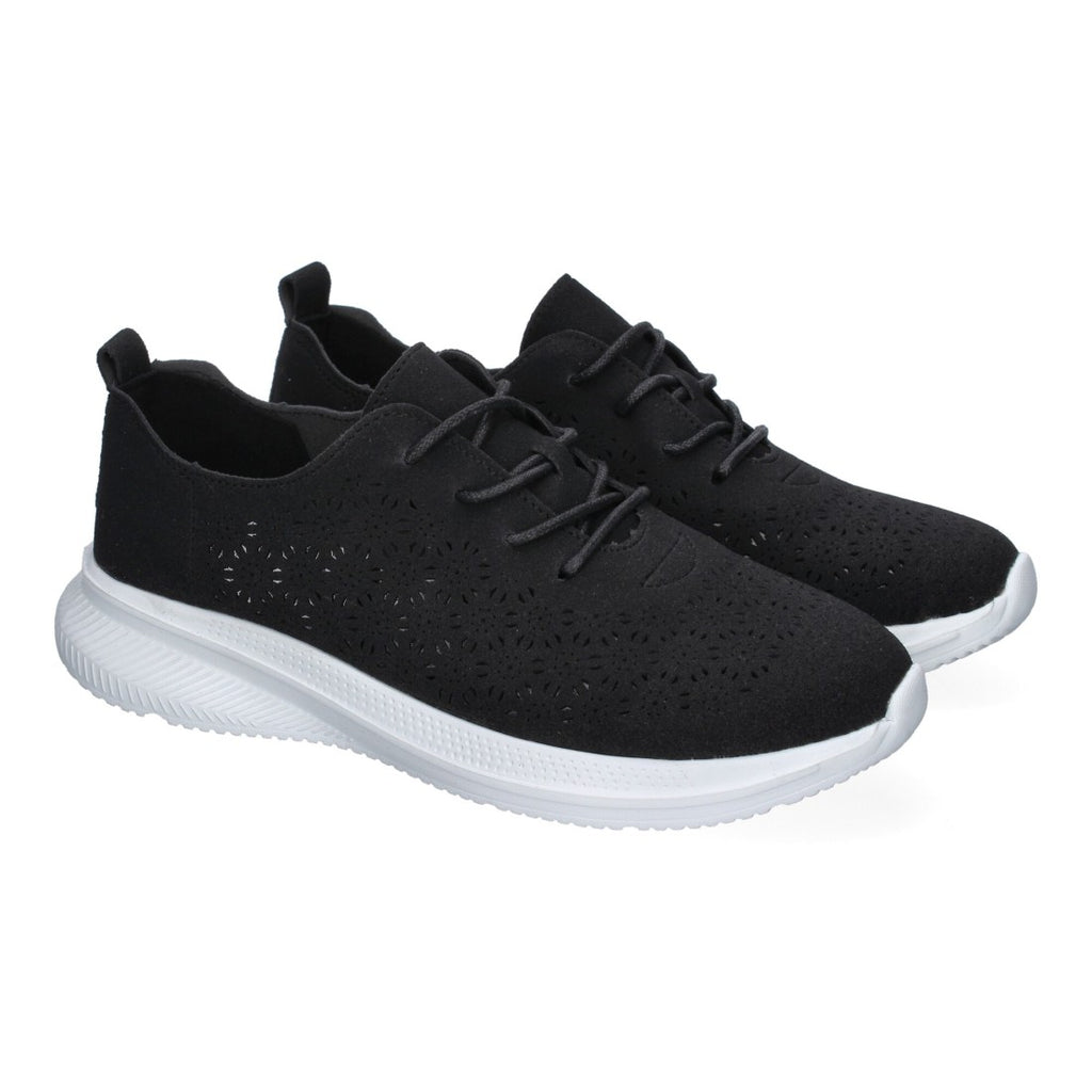 Zapatillas Negras Deportivas - Elegancia Urbana