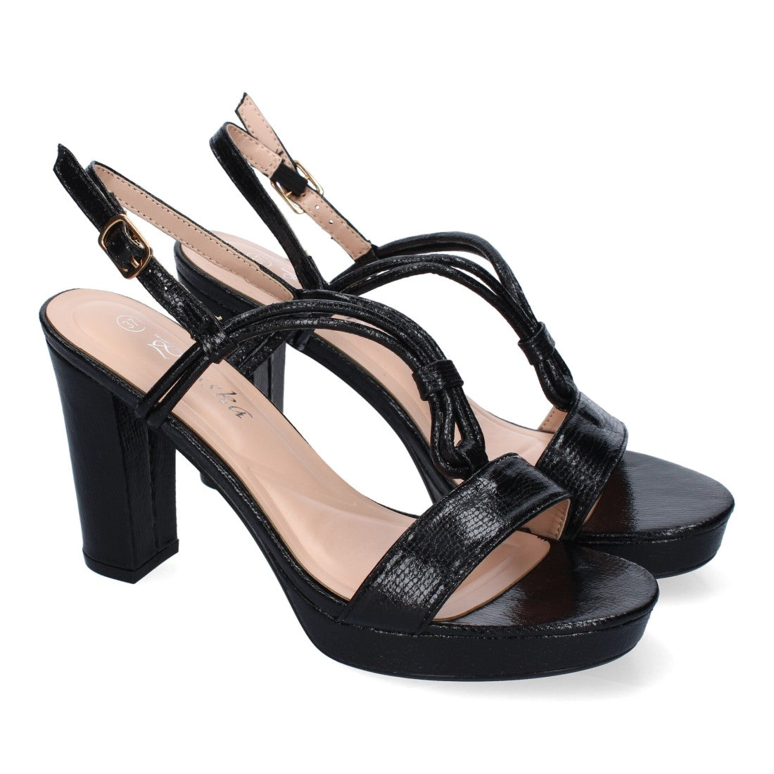 Sandalias Negras Mujer Elegantes Fiesta