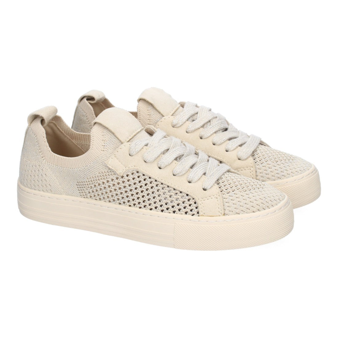 Zapatillas Beige Mujer - Neutralidad Elegante Contemporánea