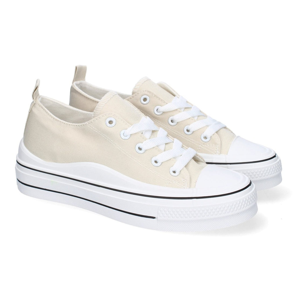 Zapatillas Beige Mujer - Neutralidad Cálida Elegante
