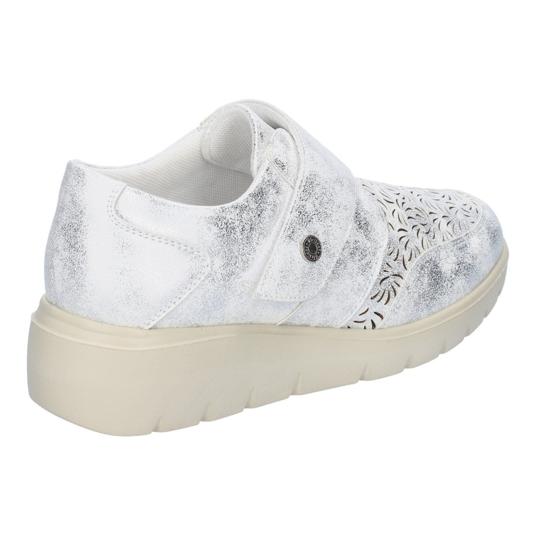 Zapatillas Plata Deportivas - Brillo Moderno