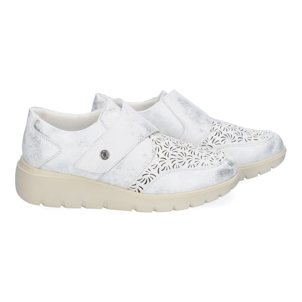 Zapatillas Plata Deportivas - Brillo Moderno