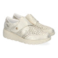 Zapatillas Oro Deportivas - Lujo Brillante