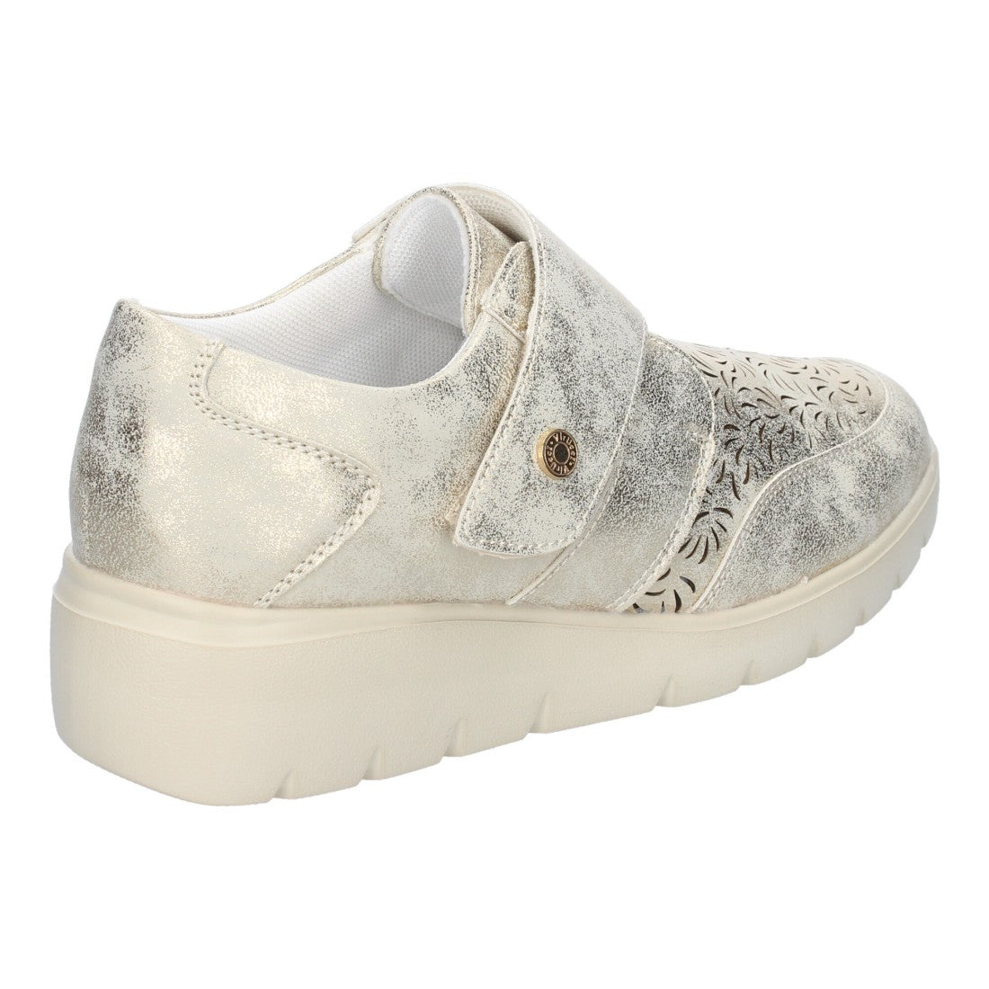 Zapatillas Oro Deportivas - Lujo Brillante