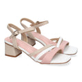 Sandalias Apricot Tacón Elegantes Cómodas Fiesta Bodas