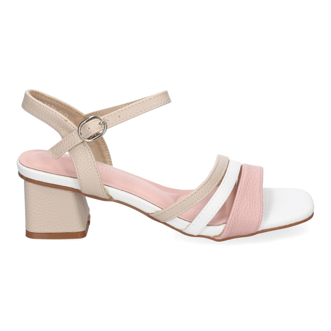 Sandalias Apricot Tacón Elegantes Cómodas Fiesta Bodas