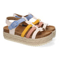 Sandalias Multicolor Mujer Elegantes Cómodas Verano