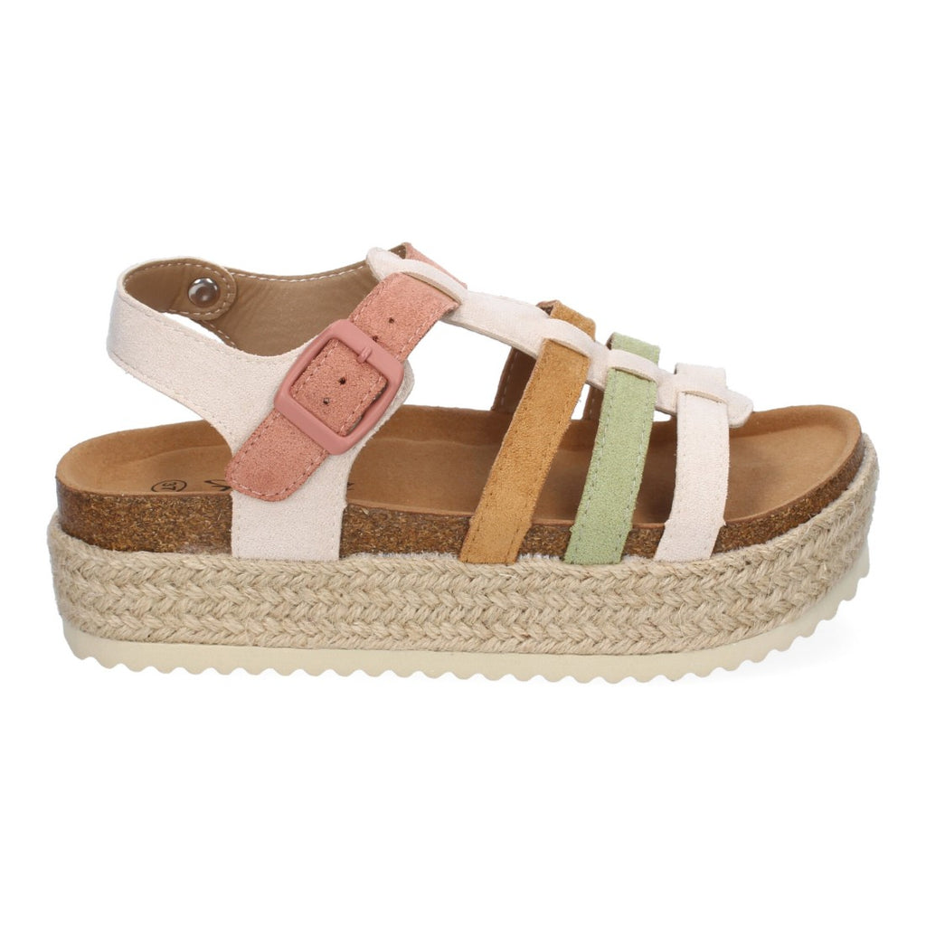 Sandalias Rosas Mujer Elegantes Verano