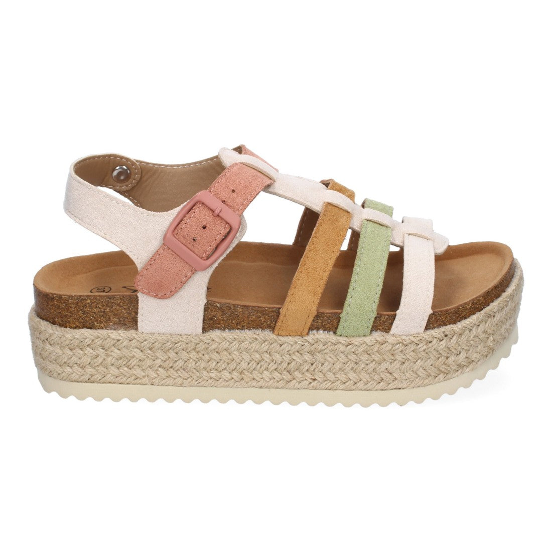 Sandalias Rosas Mujer Elegantes Verano