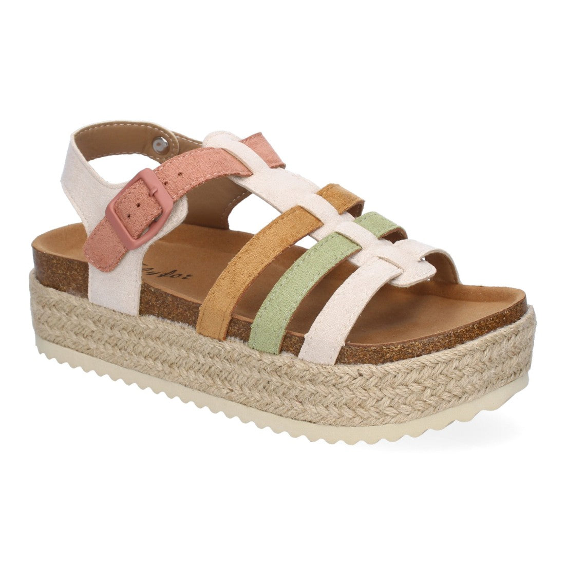Sandalias Rosas Mujer Elegantes Verano