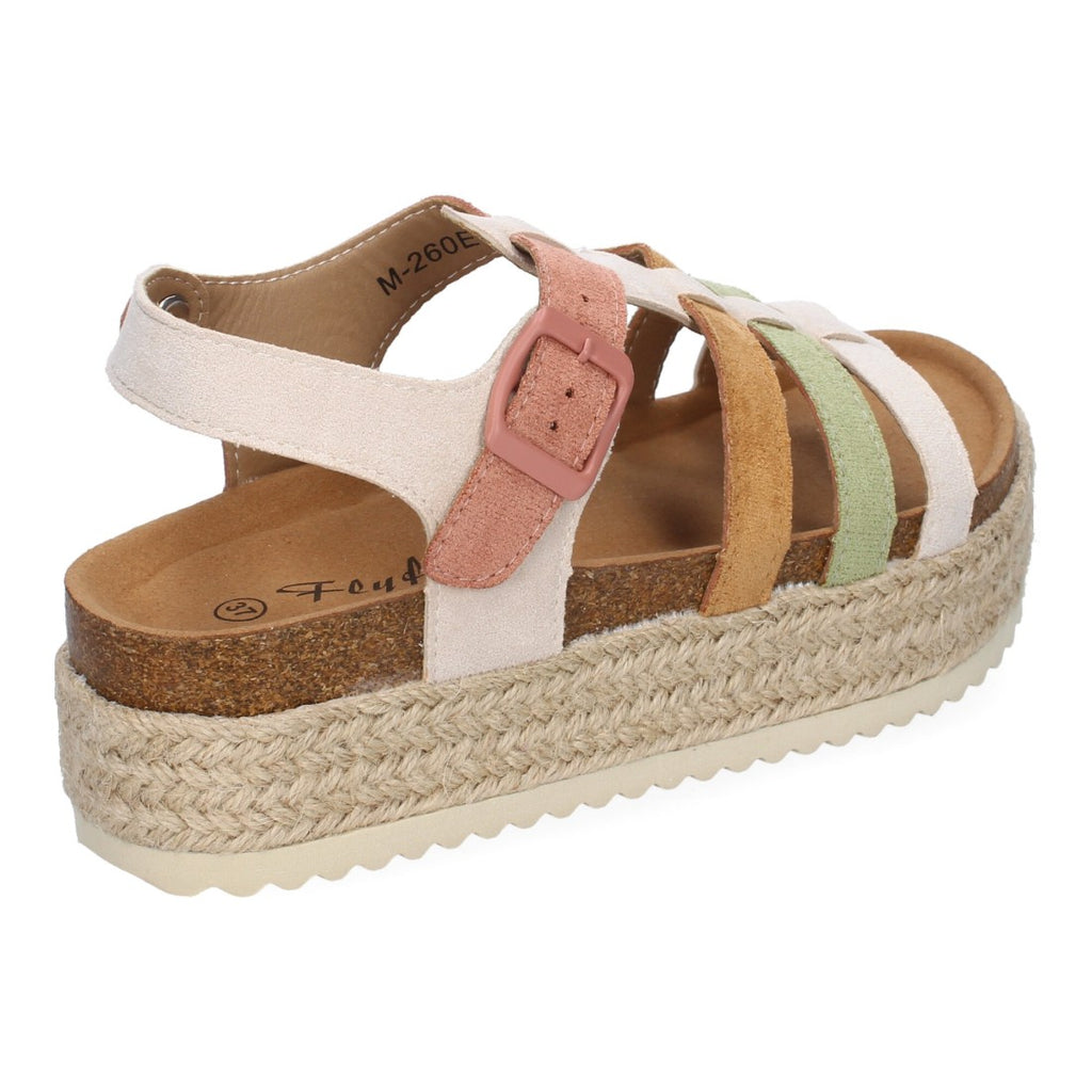Sandalias Rosas Mujer Elegantes Verano
