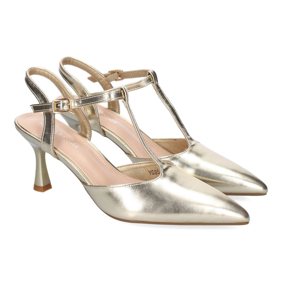 Pumps Oro Resplandecientes