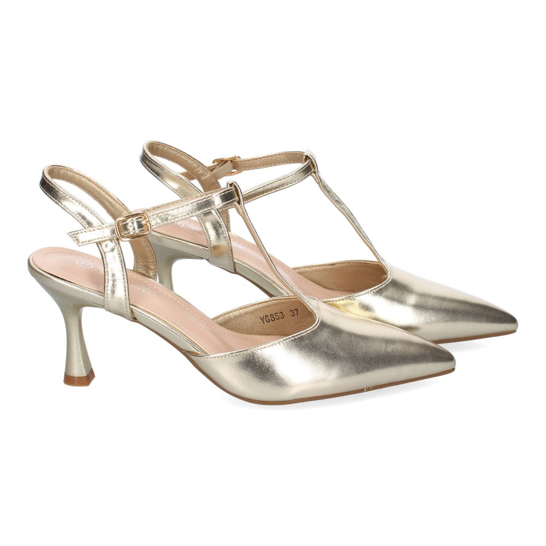 Pumps Oro Resplandecientes